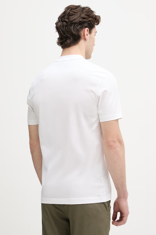 Odzież BOSS T-shirt męski bawełniany Thompson 41 50560466 biały