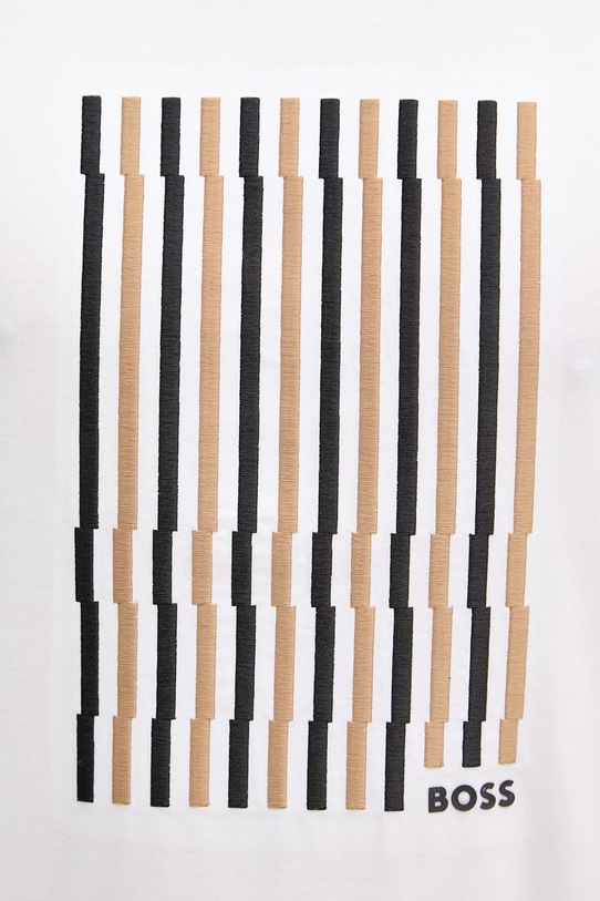 BOSS tricou pentru bărbați, din bumbac Thompson 41 50560466 alb