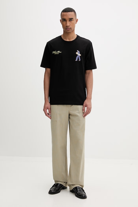 Filling Pieces tričko pánské bavlněné Bakery 412620500286.130 černá SS26