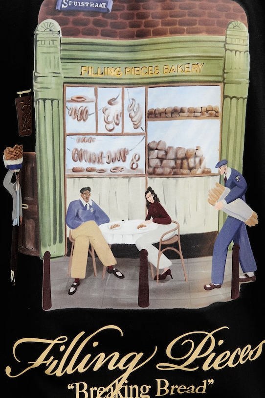 Filling Pieces tričko pánské bavlněné Bakery 412620500286.130 černá