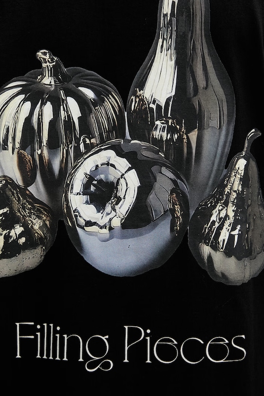 Filling Pieces tricou bărbătesc din bumbac Chrome Fruit 412620501291.130 negru