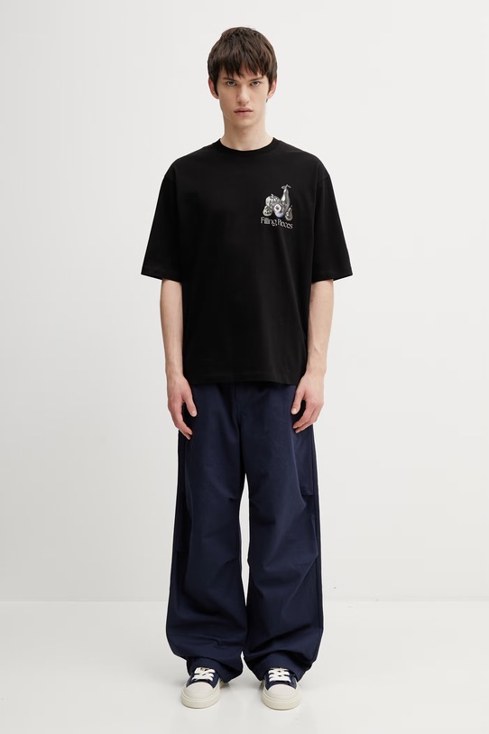 Filling Pieces t-shirt bawełniany Chrome Fruit 412620501291.130 czarny