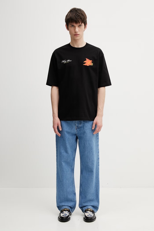 Filling Pieces t-shirt bawełniany Zucchini 412620501289.130 czarny