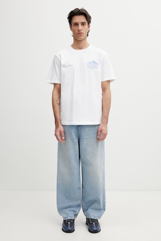 Filling Pieces pánske bavlnené tričko Citrus 412620500290.110 biela