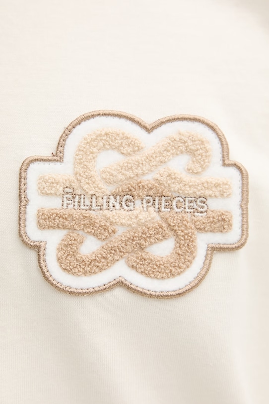 Filling Pieces kratka majica moška bombažna Gowtu Tonal 422520500167.214 bež