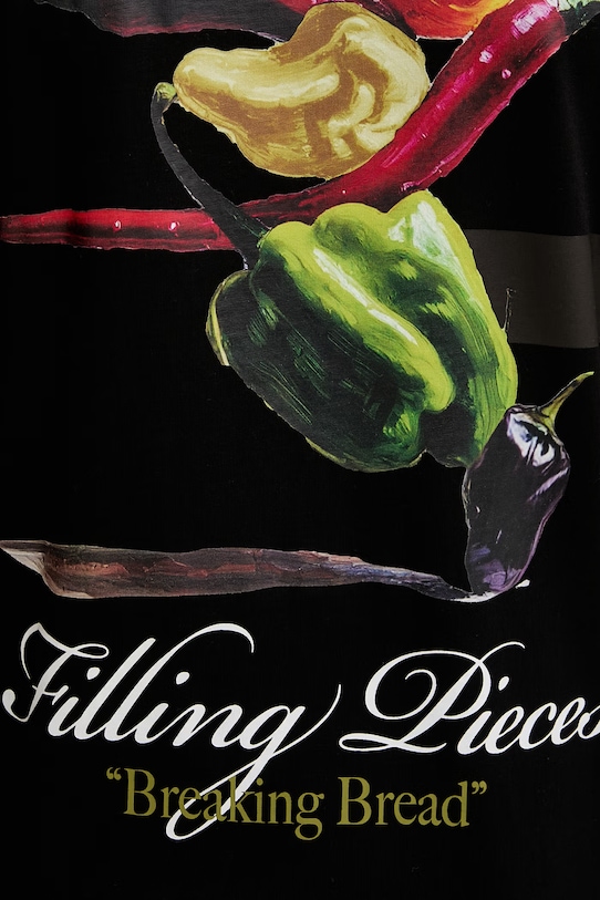 Filling Pieces tričko pánske bavlnené Pepper 412620500287.130 čierna