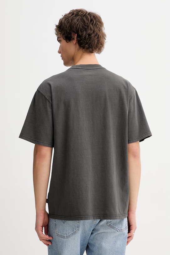 Odzież Dickies t-shirt bawełniany DK0A89FGBLK1 szary