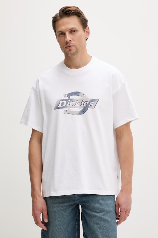 Dickies tričko pánske bavlnené biela DK0A88850WH1