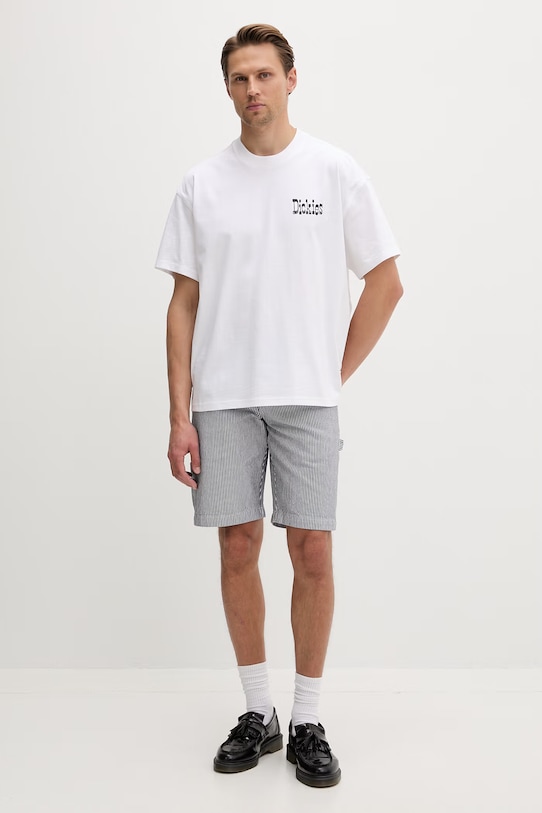 Dickies t-shirt ανδρικό βαμβακερό DK0A88GO0WH1 λευκό SS26