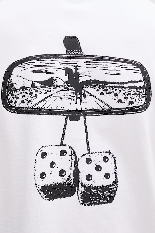 Dickies t-shirt ανδρικό βαμβακερό DK0A88GO0WH1 λευκό