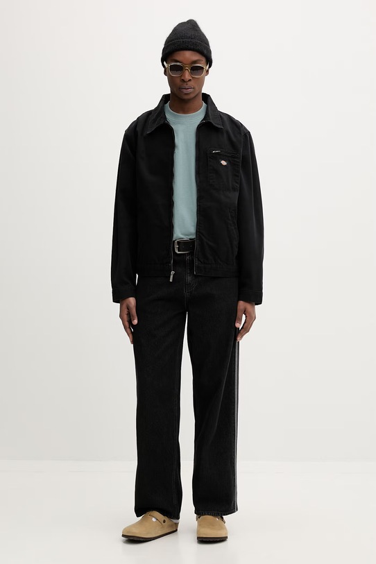 Dickies T-shirt męski bawełniany DK0A4YFCL371 turkusowy SS26