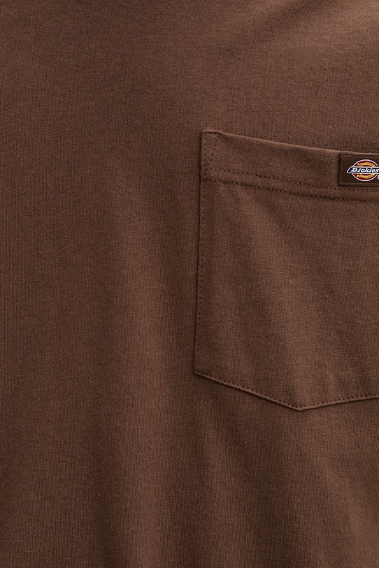 Dickies T-shirt basic męski bawełniany DK0A4YFC0TB1 brązowy