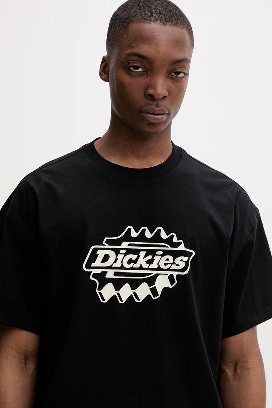 Dickies T-shirt męski bawełniany czarny DK0A88PDBLK1