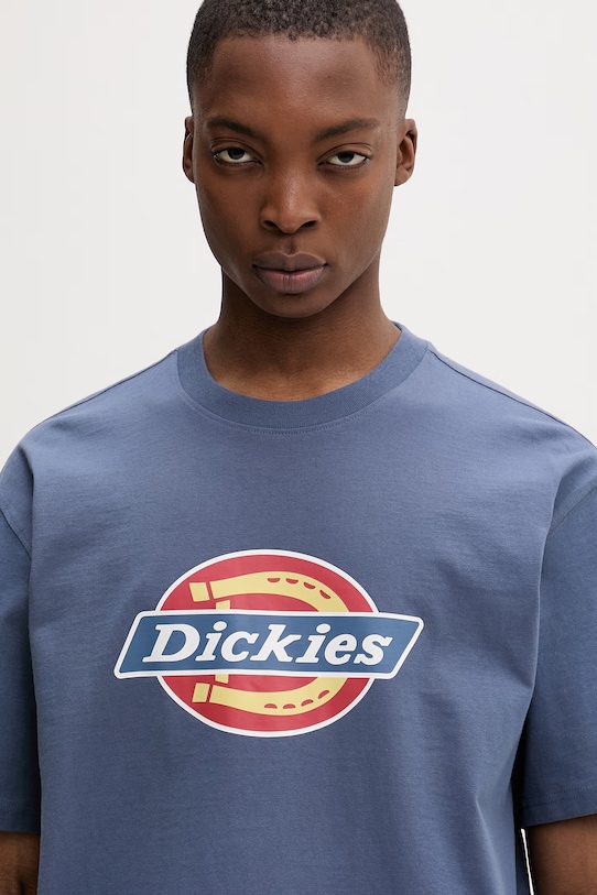 Dickies tričko pánske bavlnené modrá DK0A88FGRI21