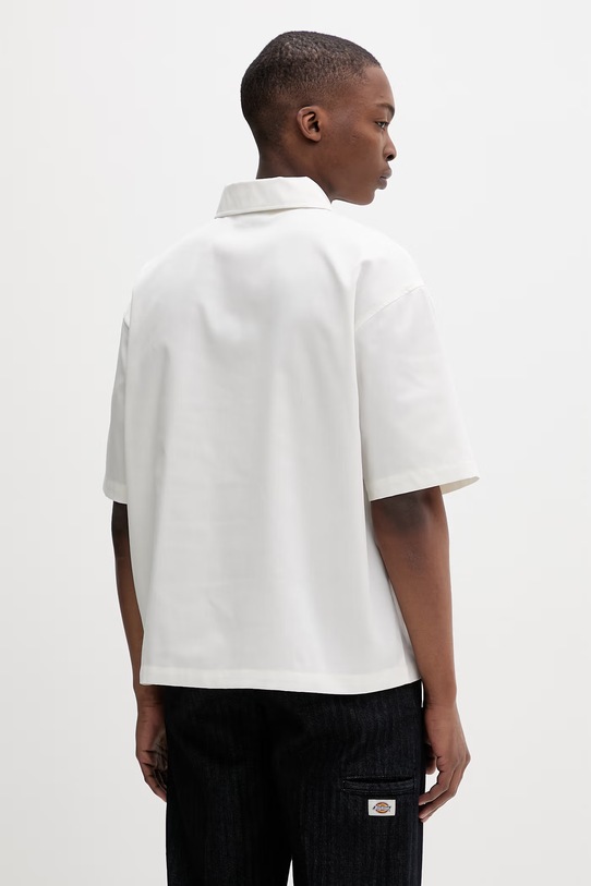 Odzież Dickies polo męskie z bawełną DK0A88PIC481 beżowy