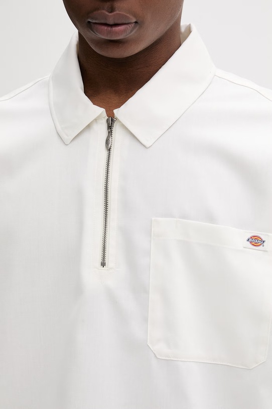 Dickies polo męskie z bawełną DK0A88PIC481 beżowy