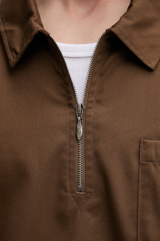 Dickies polo da uomo DK0A88PI0TB1 marrone