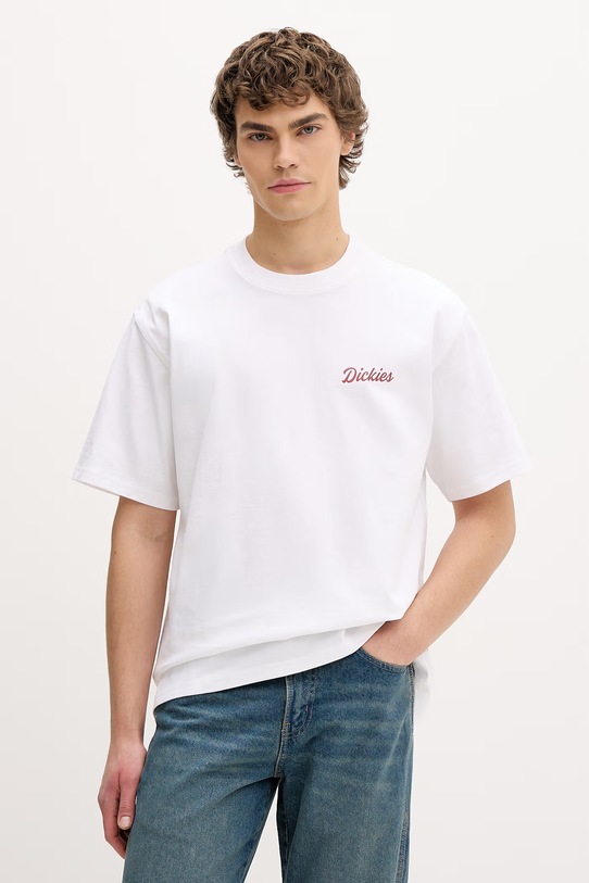 Dickies t-shirt ανδρικό λευκό DK0A88860WH1