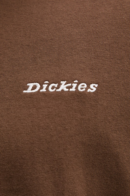 Dickies t-shirt bawełniany DK0A89EN0TB1 brązowy