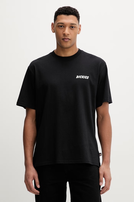 Odzież Dickies t-shirt bawełniany DK0A8853BLK1 czarny