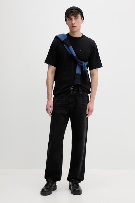 Dickies tričko pánske bavlnené DK0A4Z4LBLK1 čierna SS26