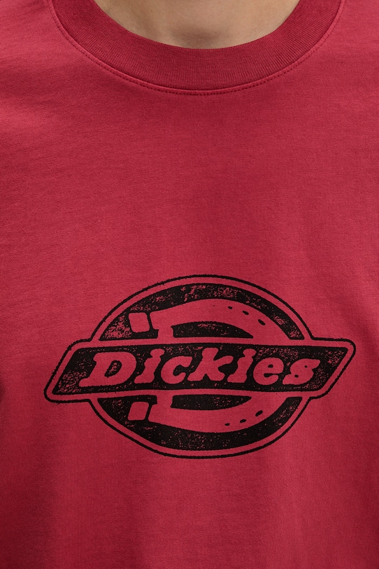 Dickies tričko pánske bavlnené DK0A88GNL331 červená