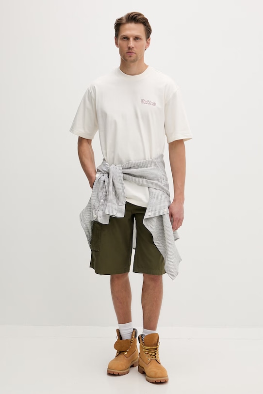 Dickies T-shirt ανδρικό βαμβακερό DK0A88GEC481 μπεζ SS26