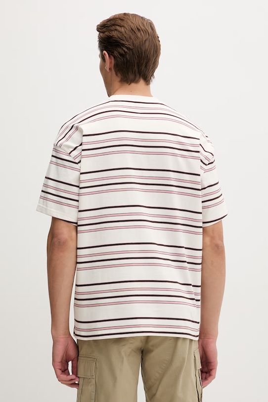 Ρούχα Dickies T-shirt ανδρικό βαμβακερό DK0A88GFC481 μπεζ