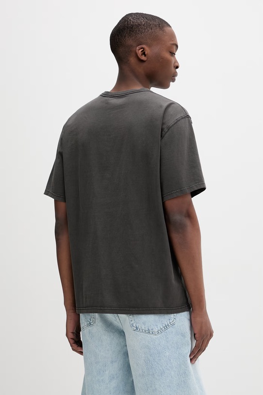 Odzież Dickies T-shirt męski bawełniany DK0A88RMBLK1 szary