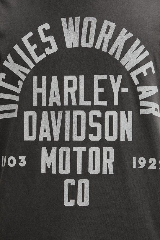 Dickies T-shirt męski bawełniany DK0A88RMBLK1 szary