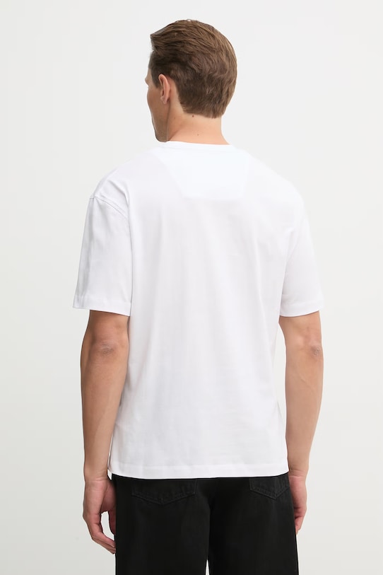 Odzież Aeronautica Militare t-shirt bawełniany TS2522UJ00641 biały