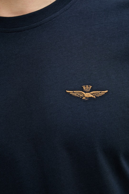 Aeronautica Militare t-shirt bawełniany TS2522UJ00641 granatowy