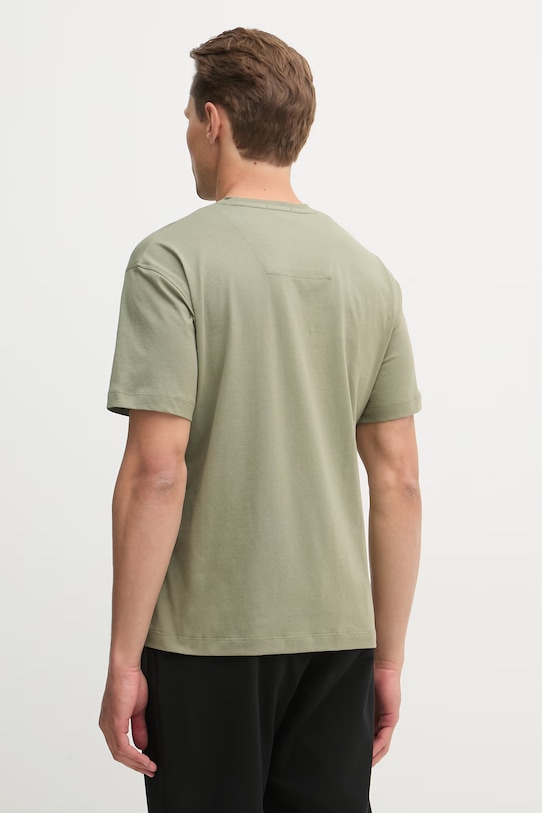 Odzież Aeronautica Militare t-shirt bawełniany TS2522UJ00641 zielony