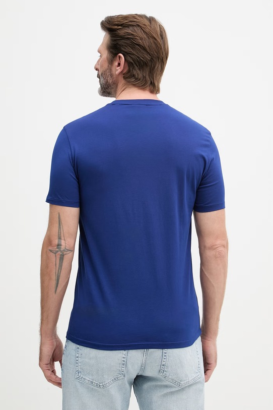 Дрехи Armani Exchange Тениска мъжка памучна XM002683.AF10356 тъмносин