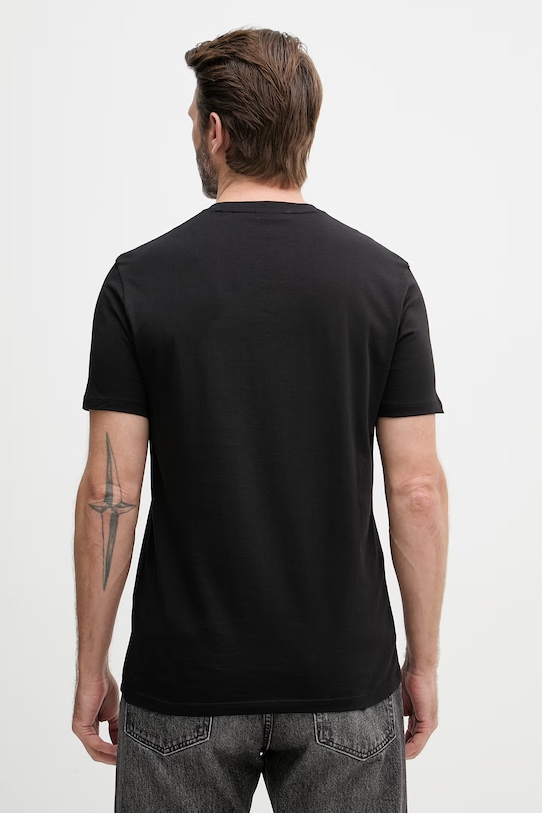 Дрехи Armani Exchange тениска мъжка памучна XM002683.AF10356 черен