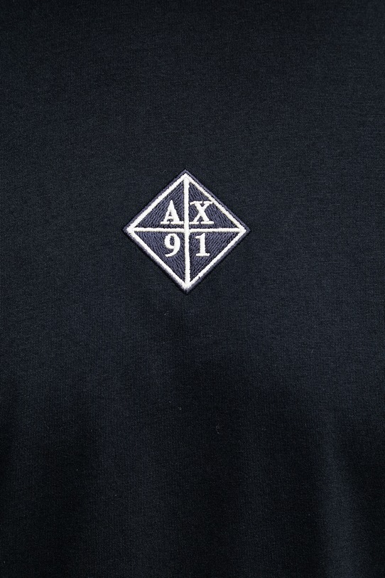 Armani Exchange t-shirt męski bawełniany XM002454.AF10358 granatowy