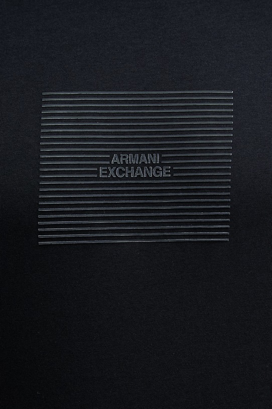 Armani Exchange t-shirt męski bawełniany XM002456.AF10356 granatowy