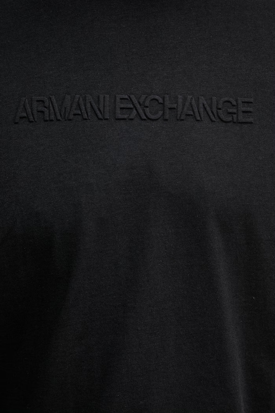 Armani Exchange tričko pánske bavlnené XM002467.AF10356 čierna