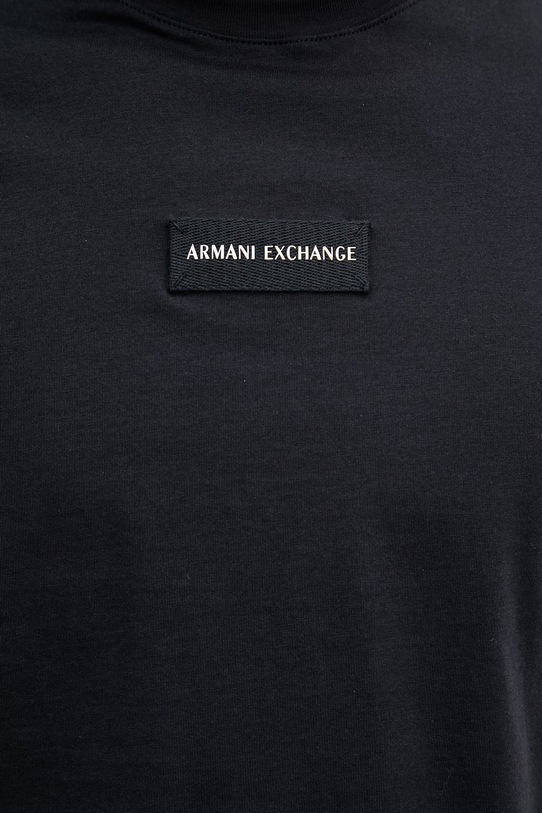 Armani Exchange t-shirt męski bawełniany XM002471.AF10356 granatowy