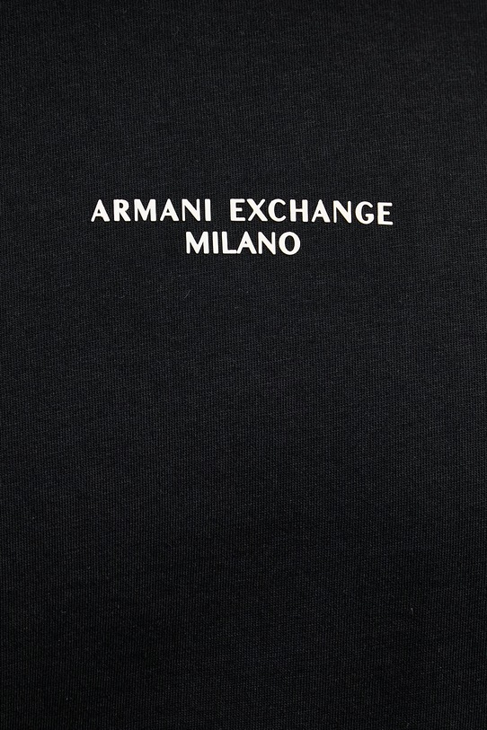 Armani Exchange kratka majica moška bombažna XM002492.AF10356 črna