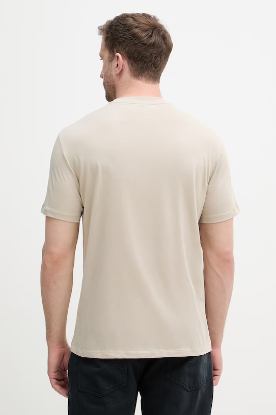 Oblečenie Armani Exchange tričko pánske bavlnené XM002501.AF10356 béžová