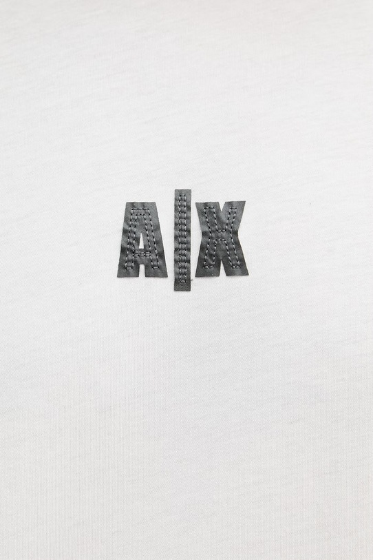 Armani Exchange t-shirt męski bawełniany XM002509.AF10358 beżowy