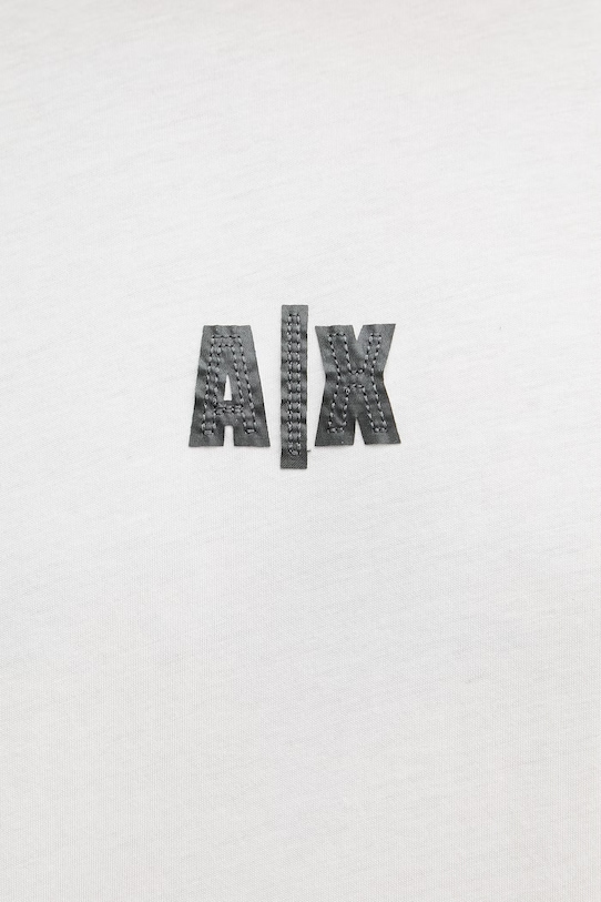 Armani Exchange t-shirt męski bawełniany XM002509.AF10358 beżowy