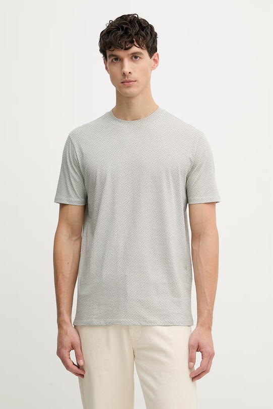 Armani Exchange t-shirt męski bawełniany zielony XM002511.AF10356