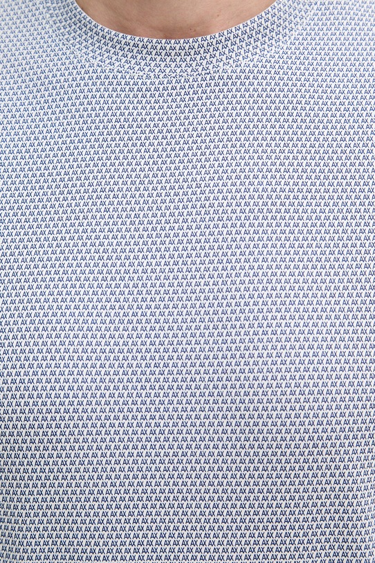 Armani Exchange kratka majica moška bombažna XM002511.AF10356 modra