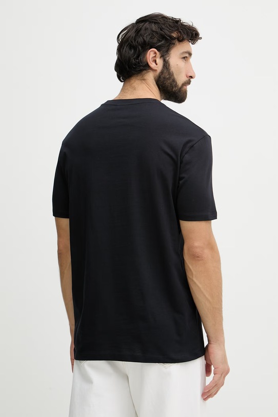 Odzież Armani Exchange t-shirt męski bawełniany XM002520.AF10334 granatowy