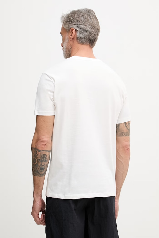 Odzież Armani Exchange t-shirt damski bawełniany XM002525.AF10334 biały