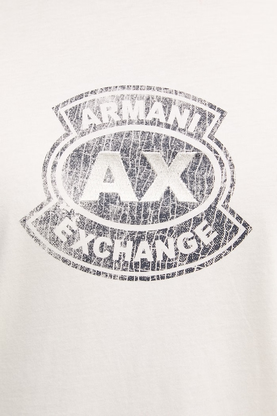 Armani Exchange T-shirt da uomo in cotone XM002776.AF10356 beige
