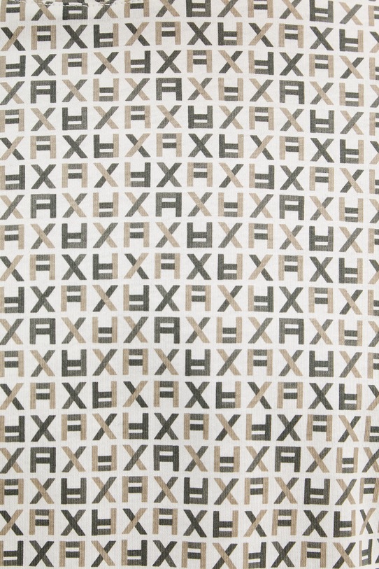 Armani Exchange t-shirt męski bawełniany XM002778.AF10356 beżowy