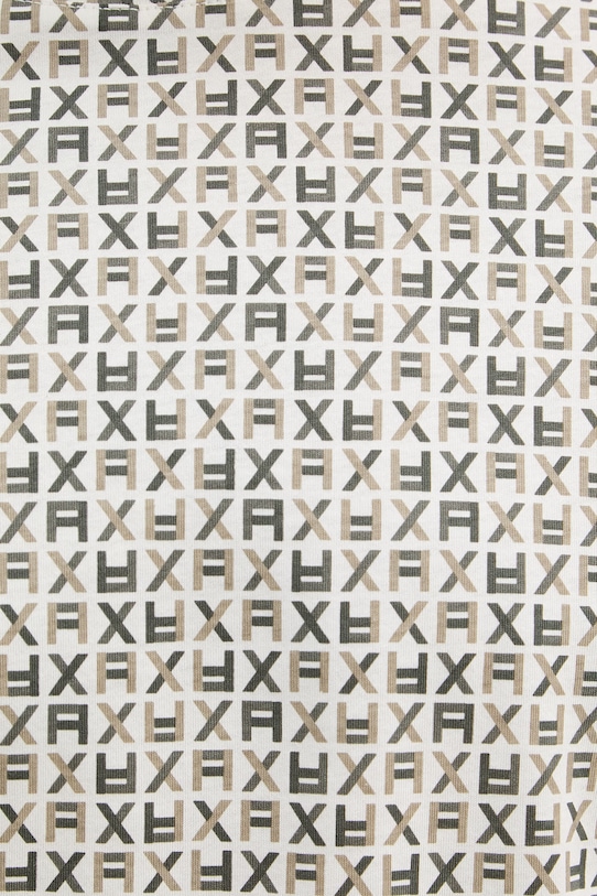 Armani Exchange t-shirt męski bawełniany XM002778.AF10356 beżowy